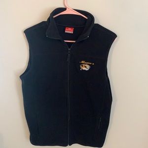 Black Mizzou vest